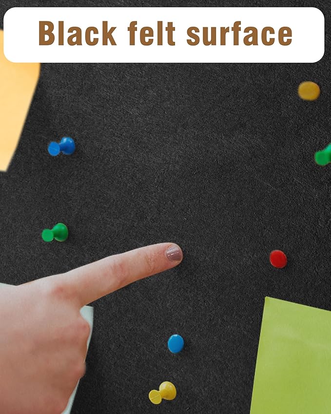 26"x20" Enclosed Bulletin Board, Lockable Weather-Resistant Aluminum Cork Noticeboard for School & Office, Silver Frame w/Black Flet