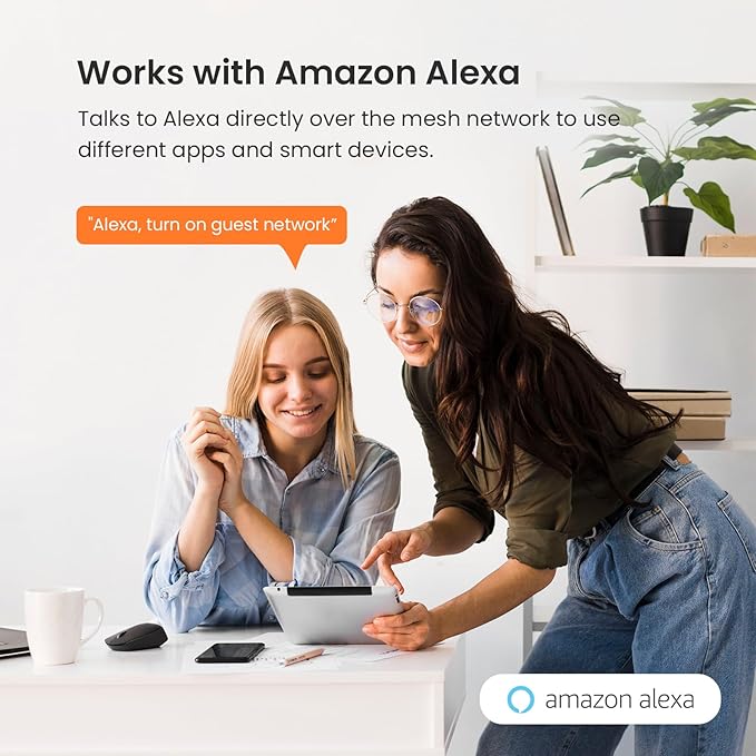 Tenda Nova Mesh WiFi System MW5G - Covers up to 2500 sq.ft - AC1200 Whole Home WiFi Mesh System - Gigabit Mesh Router for 80 Devices - Dual-Band Mesh Network to Replace Router and Extender - 2-Pack