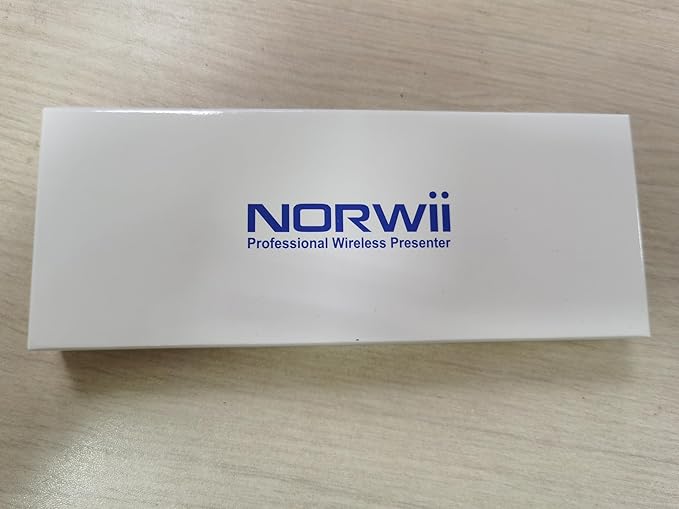 Norwii N95 Bluetooth Presentation Clicker with USB-A Receiver, PowerPoint Clicker for Presentation Remote, Rechargeable Wireless Presenter Pointer, Slide Clicker for PC/Laptop/e-Book(Green, BLE&USB-A)