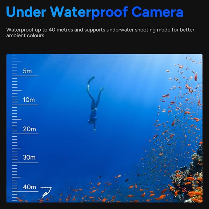 SJCAM SJ20 Action Camera 4K, F2.0/F1.3 Dual Lens, 154° FOV HDR, Low Light, 1850mAh Battery, Stabilization, Waterproof, 8X Zoom, Helmet Kits, Support Ext MIC& Remote Control