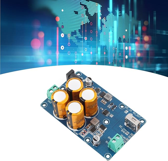 Super Capacitor UPS 5V3A Output, Compact Design with Power Indicator for RPI Uninterruptible Power Supply (4S)