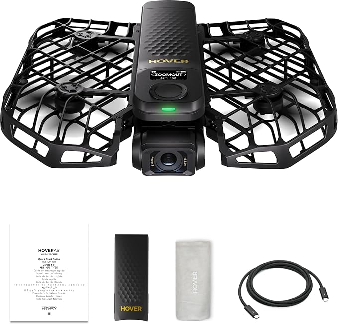 X1 PROMAX 8K Action Flying Camera, Foldable Drone with Camera with 42 KM/H Follow Speed, 10+ Fully Automatic Flight Modes, Fly Anywhere with OmniTerrain, SmoothCapture 2.0(Standard)