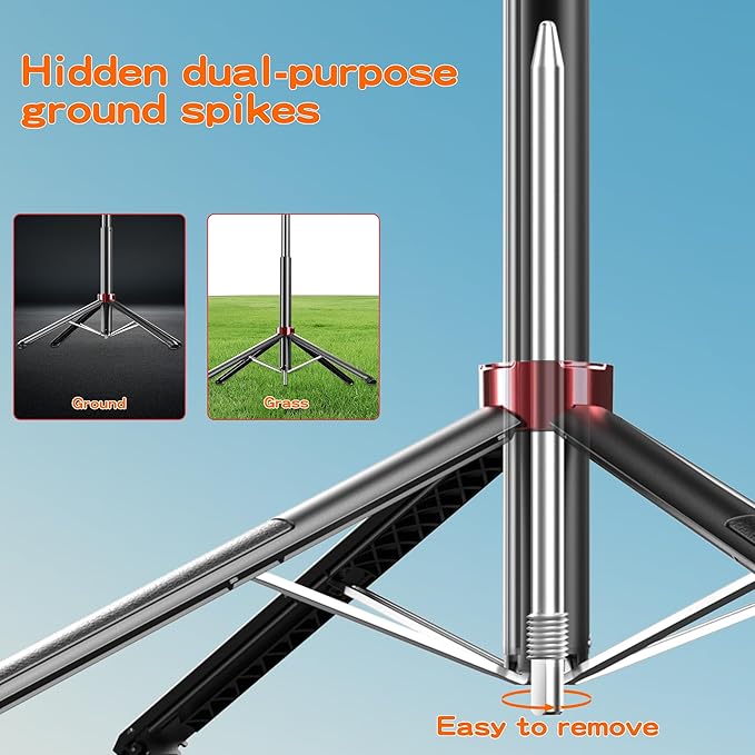 Monopod and Tripod Selfie Stick to Record Golf Swing - Etendable Cell Phone Tripod Stand with Wireless Remote and Phone Holder, Golf Training Aid - Compatible with All iPhone Android Phone