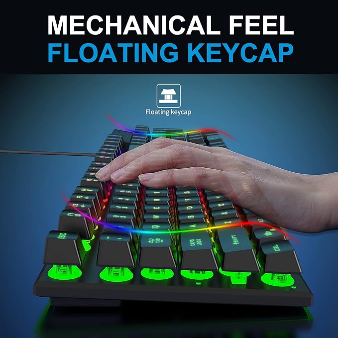 Gaming Keyboard and Mouse,Headphones,Mouse pad，All in One Combo for PC Gamers and Xbox and PS4 Users