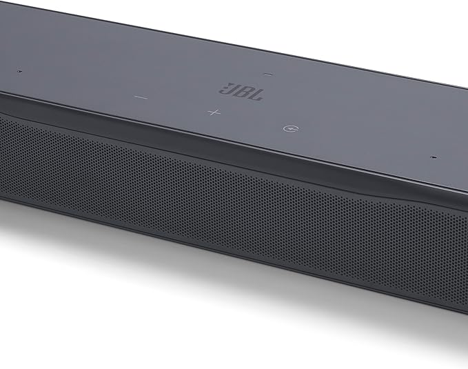 JBL Bar 500MK2-5.1 Channel soundbar System with Dolby Atmos®, MultiBeam™ 3.0 & PureVoice 2.0, 750W with 10" Sub, Easy Sound Calibration, and Works with Voice Assistant-Enabled Speakers (Black)