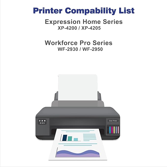 Remanufactured 232XL Ink Cartridge Replacement for 232XL 232 XL T232XL Black for XP-4200 XP-4205 WF-2930 WF-2950 Printer (2Pack, 2 Black)