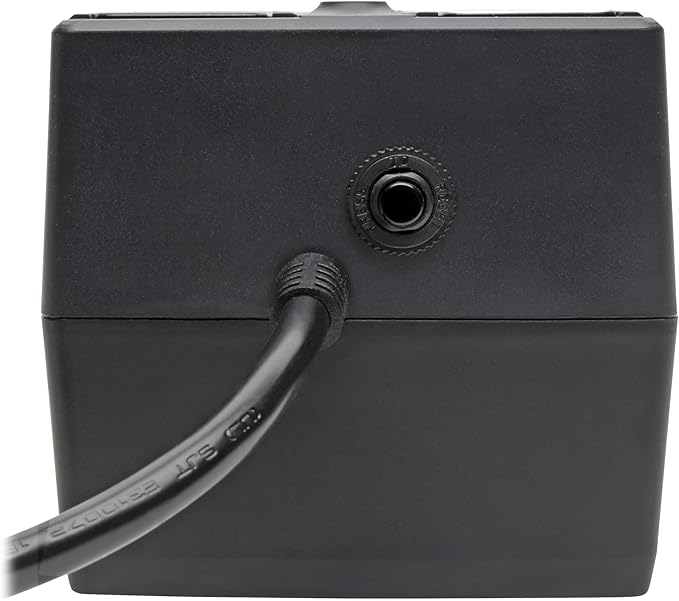 Tripp Lite 550VA UPS Battery Backup Surge Protector Efficient ENERGY-STAR Certified, AVR, 8-Outlet Uninterruptible Power Supply, Dataline Protection, 3-Year Warranty & $100,000 Insurance (ECO550UPS)