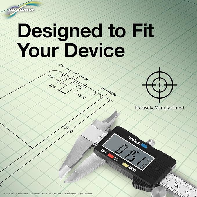 BoxWave Screen Protector Compatible with Amazon Echo Show 8 (3rd Gen 2023) - ClearTouch ImpactShield (2-Pack), Impenetrable Screen Protector Flexible Film