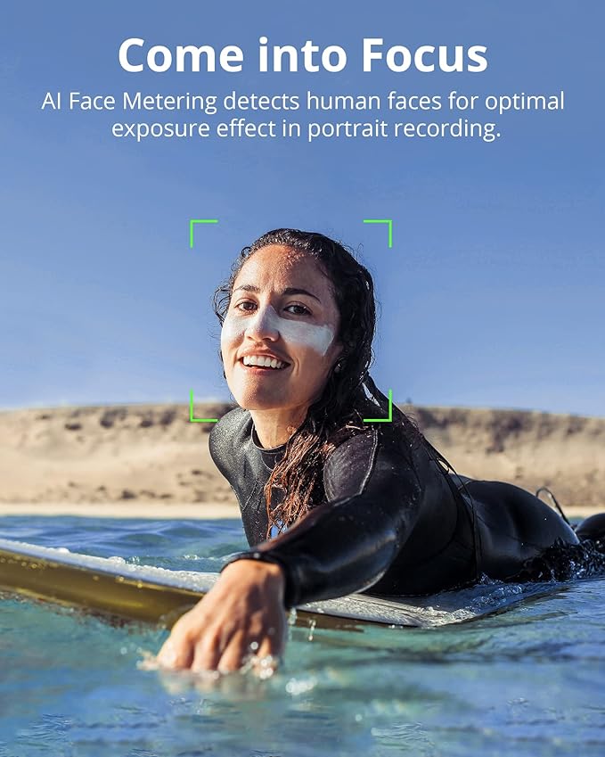 AKASO Brave 8 4K60FPS Action Camera, 48MP Photo Touch Screen Waterproof Super Wide Angle 16x Slo-mo SuperSmooth Stabilization Underwater Camera with Remote Control Helmet Accessories (Brave 8)