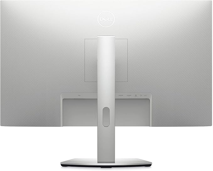 Dell S2722QC Monitor - 27 inch 4K USB-C , UHD (3840 x 2160) Display, 60Hz Refresh Rate, 8MS Grey-to-Grey Response Time, Built-in Dual 3W Speakers, 1.07 Billion Colors - Platinum Silver