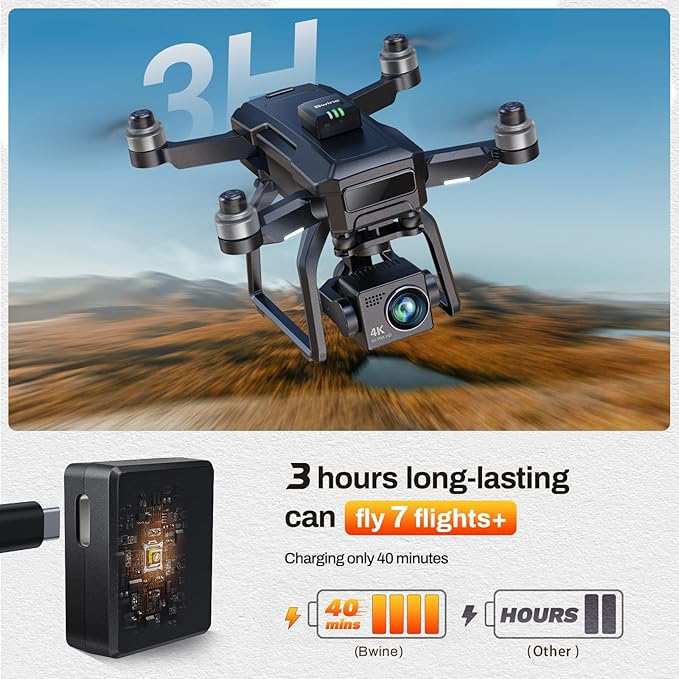 Bwine B112S NEW Buzzer FAA Compliant Remote ID Broadcast Module for GPS Drones, Accurate GPS Tracking, 13.5g Light Weight, Long Battery Life, for FPV Drone and RC Aircraft Quadcopter