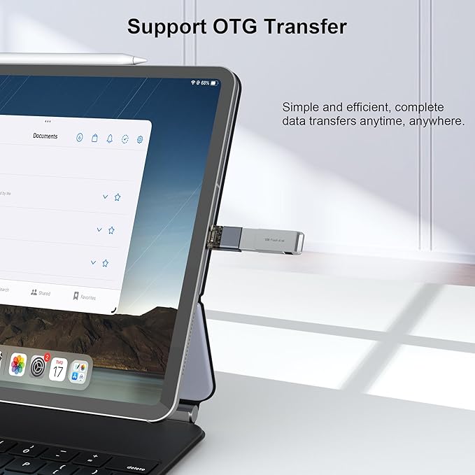 Basesailor USB to USB C Adapter for iPhone 17 16e Charger Adapter 4Pack,USBC Male to 3.0 Female,Thunderbolt 4 OTG Converter for MacBook,Apple 15 14,Apple Watch 10 9,Samsung Galaxy S25,iPad Air,AirPods