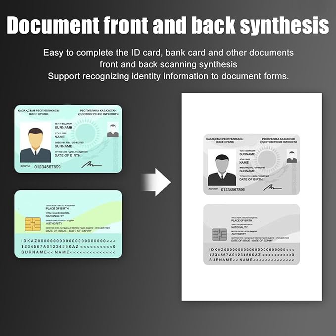 USB Document Camera, 4K Ultra 16MP Document Webcam with Adjustable Angle, Auto Manual Focus, Brightness Adjustment for Distance Learning, Remote Teaching, Web Conferencing, etc