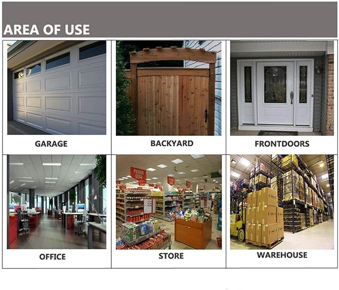 WALI Dummy Fake Security CCTV Dome Camera with Flashing Red LED Light with Security Alert Sticker Decals (SD-4), 4 Packs, Black