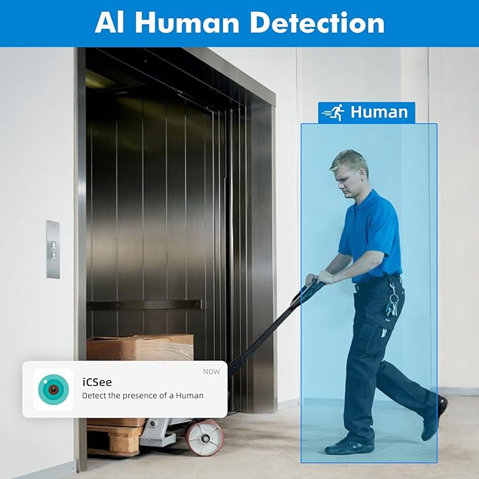 8 Channel Security DVR Recorder,5MP 8CH Surveillance Video Recorder for Security Camera,5MP Hybrid 6-in-1 Camera DVR AHD/TVI/XVI/CVI/CVBS/IP with Human Detection,24/7 Recording(with 500GB Hard Drive)