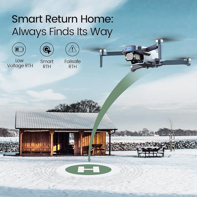 Holy Stone HS360S GPS Drones With 4K UHD Camera For Adults,FAA,249g Quadcopter Drone,10000 Feet Video Transmission,Auto Return,Follow Me, Brushless Motor,Beginner Mode, Special Gradient Color Edition