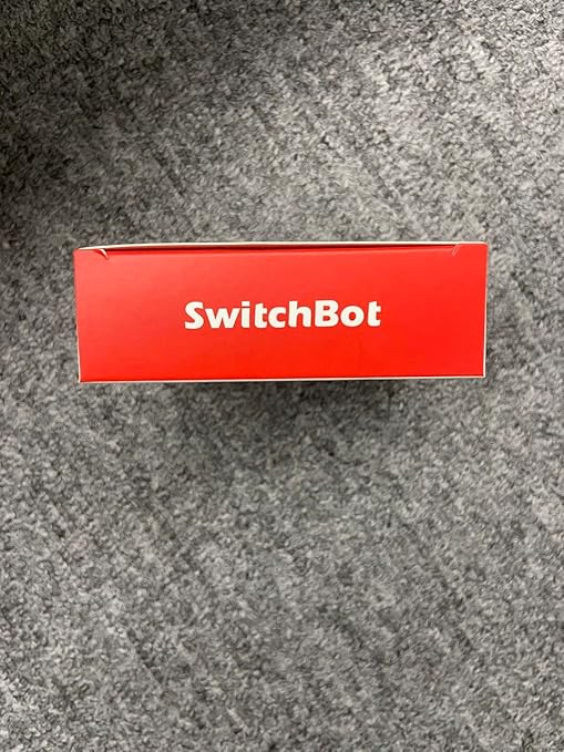 SwitchBot Smart Switch Button Pusher - Bluetooth Fingerbot for Rocker Switch/One-Way Button, Automatic Light Switch, Timer and APP Control, Works with Alexa When Paired with SwitchBot Hub (White)