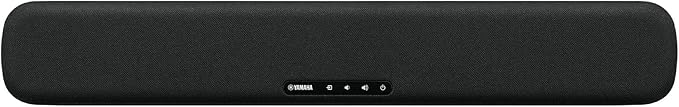 Yamaha Audio SR-C20A Compact Sound Bar with Built-in Subwoofer and Bluetooth, Black