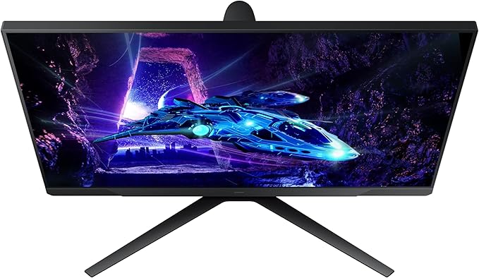 Samsung 24-Inch Odyssey G3 (G30D) Series FHD Gaming Monitor, 1ms, 180Hz, AMD FreeSync, Adjustable Stand, Black Equalizer, Virtual Aim Point, Eye Saver Mode, Flicker-Free, LS24DG302ENXZA