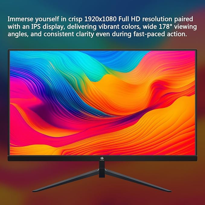 Z-Edge 24.5 inch 300Hz 280Hz 240Hz Gaming Monitor, UG25S FHD 1080p, Ultra Fast MPRT 1ms, IPS Monitor Gaming, PC Computer Monitor, 16.7M Colors, DP x2, HDMI x2