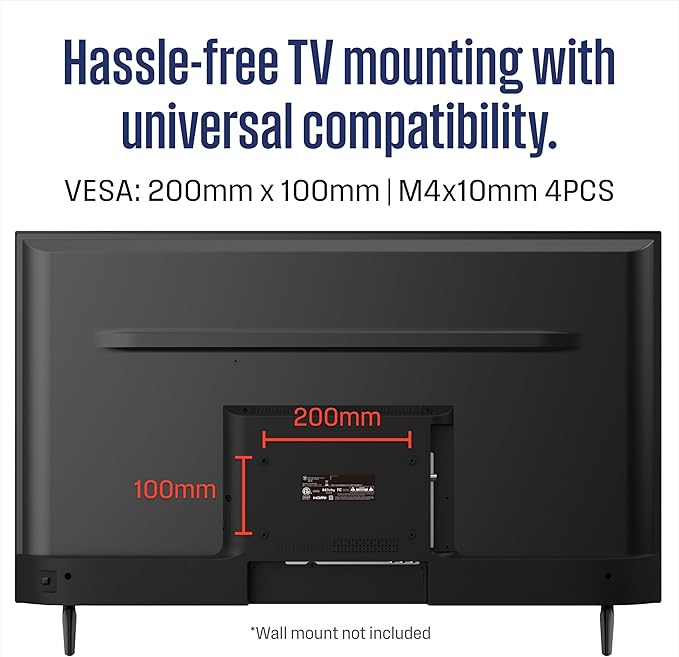 Westinghouse 40-inch Smart TV, FHD 1080P Xumo TV w/Voice Remote, Flat Screen Television w/Dolby Atmos, Blueooth, Apple AirPlay, Wi-Fi & Mobile Connectivity