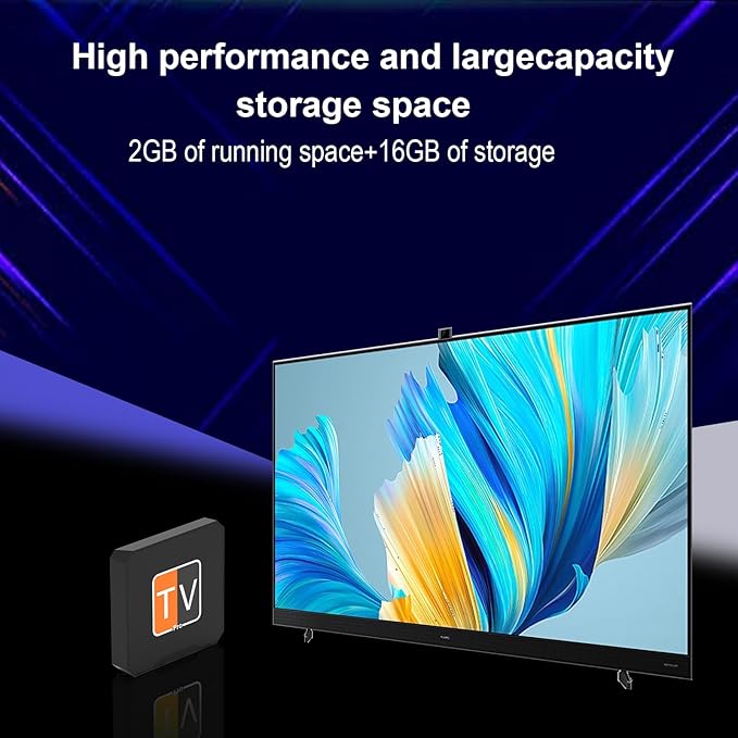 Streaming Stick PRO Smart TV, TV Box, Supports 8K Resolution, Equipped with Dual WiFi and Bluetooth 5.0 Technology