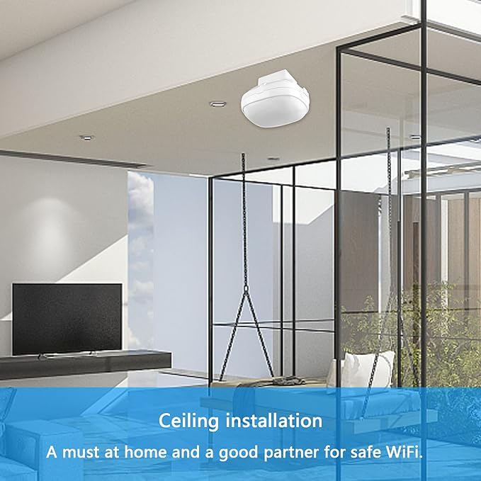 XLTTYWL Google Nest WiFi 6e Router Wall Mount Brackets Holder Stability ABS Protective Case Router Protection for Google Nest WiFi Pro Wi-fi Mesh Network System(White, 3 Pack)