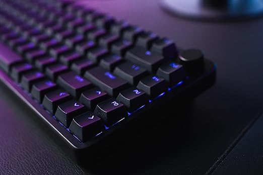 Sony INZONE KBD-H75 75% Wired Aluminum Chassis Gaming Keyboard, Hall-Effect Switch, Rapid Trigger, Adjustable Actuation Point, 8000 Hz Polling Rate, RGB Lighting, Volume Dial