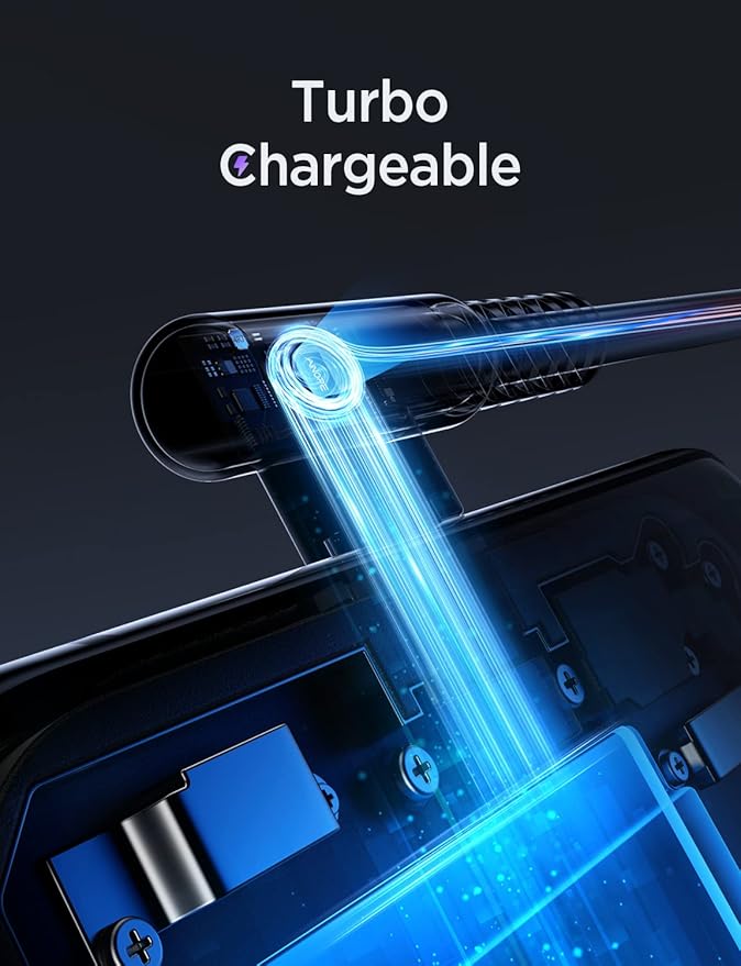 AINOPE USB C Cable 60W 2-Pack 6.6ft Nylon Braided USB C to USB C Cable Type C Charger Fast Charging Right Angle USBC Cable Charger Cord for iPhone 16 Pro Max 15 Plus Samsung S24 S23 iPad Pro Purple