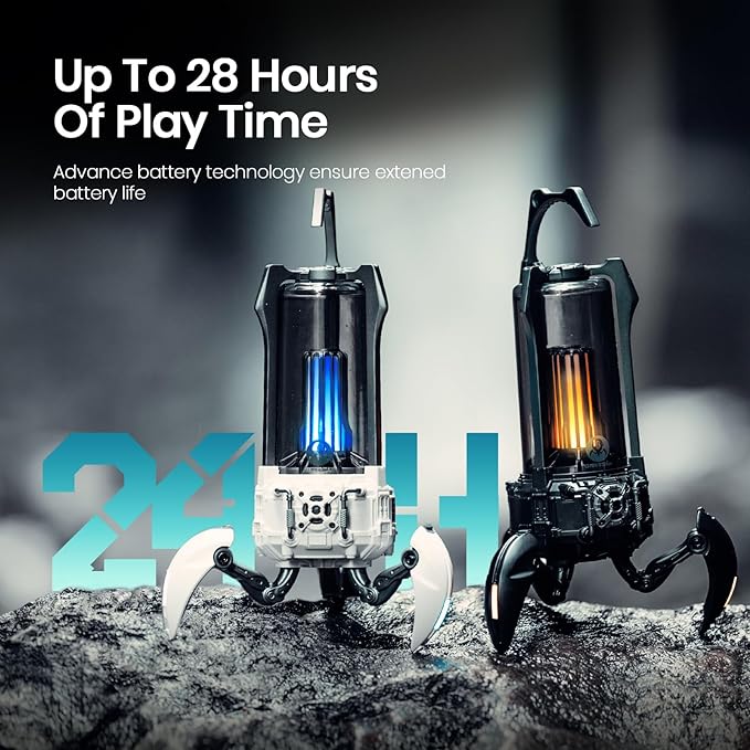 GravaStar Supernova Portable Bluetooth Speaker, LED Table Lamp Speaker, 9H Playtime, TWS Pairing, Wireless Speakers fo Party/Outdoor/Camping/Gifts