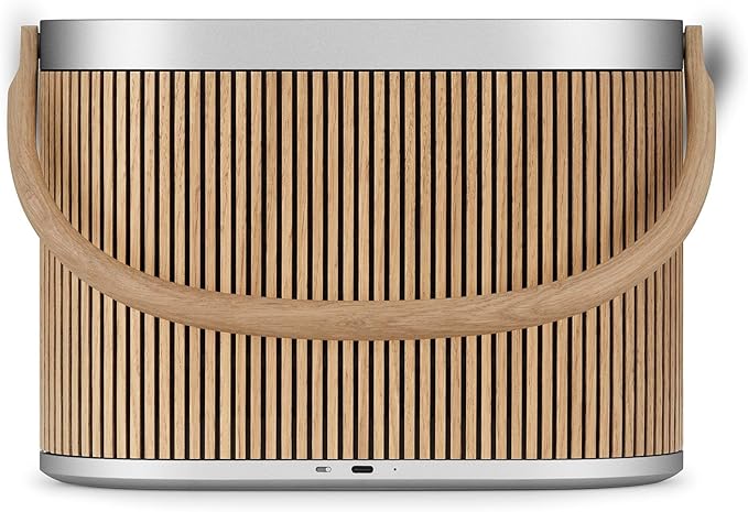Bang & Olufsen Beosound A5 - Portable Bluetooth Speaker with Wi-Fi Connection, Carry-Strap, Oak