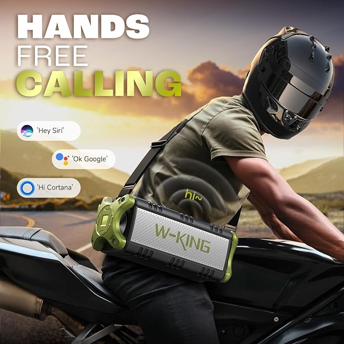 Bluetooth Speaker, 90W Max Loud Portable Speakers Wireless with Subwoofer *2, 50W Deep Bass Boombox/ IPX6 Waterproof/40H/EQ/Dual Pairing/TF/AUX, Large Outdoor Rugged Speaker for Party/Beach/Jobside