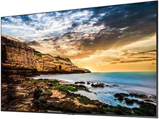 SAMSUNG Business QE55T 55-inch 4K UHD 3840x2160 LED Commercial Signage Display, HDMI, USB, Speakers, 3-Yr Warranty, 16/7 Operation, 300 nit (LH55QETELGCXGO), Black