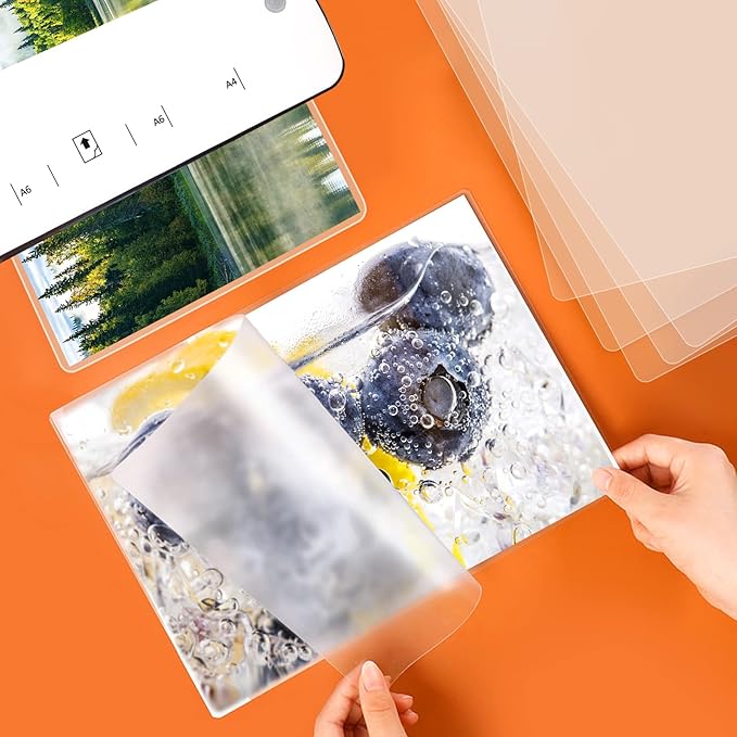 SJPACK Thermal Laminating Pouches, 9 x 11.5 Inches Laminating Sheets, 3 mil Thick Laminate Sheets, 200 Pack,Clear