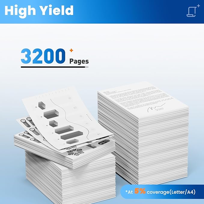 218X Black Toner Cartridge W2180A Compatible for HP 218X 218A Black Toner Cartridge (with CHIP) Replacement for HP218X HP218A Works with Color Laser Jet Pro 3201dw MFP 3301fdw 3301sdw 3301cdw, 2 Pack