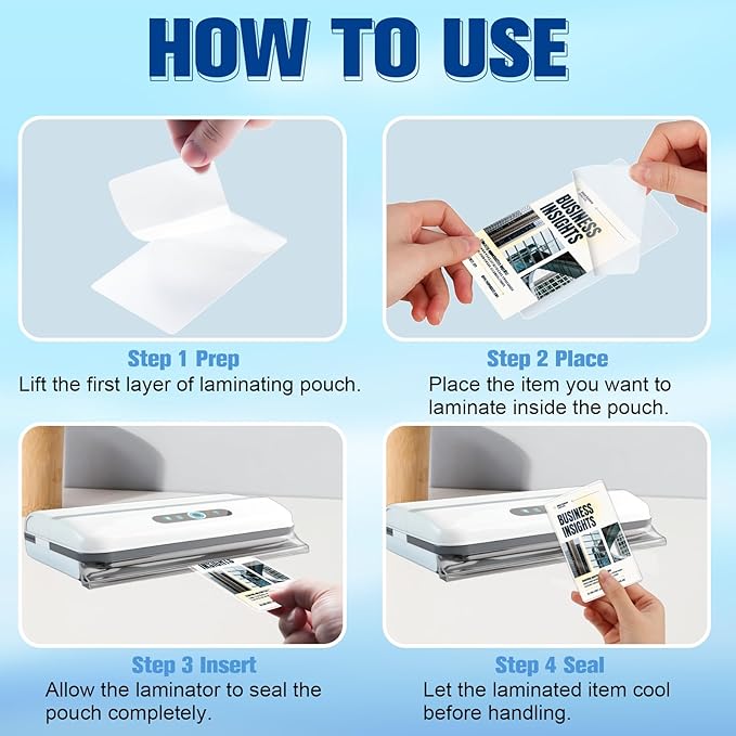 1000 Pack 5mil 2.25“x3.75" Thermal Laminating Pouches Badge Laminate Pouches Clear Laminated Luggage Tags Printable Laminator Pouches for Business Permits Cards (1000, 2.25"x3.75"-5mil)