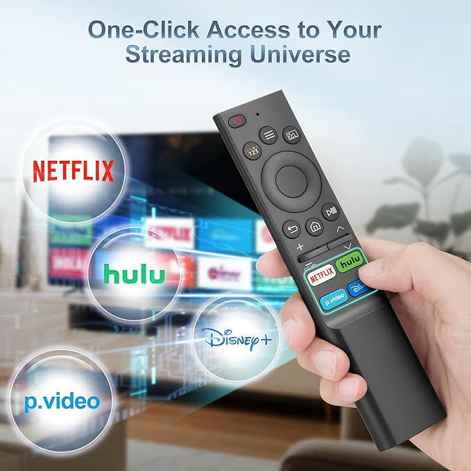 【Pack of 2】 Universal Replacement Remote Control for Samsung TVs - Compatible with The Frame QLED OLED UHD 4K/8K Smart TVs & Monitor Series