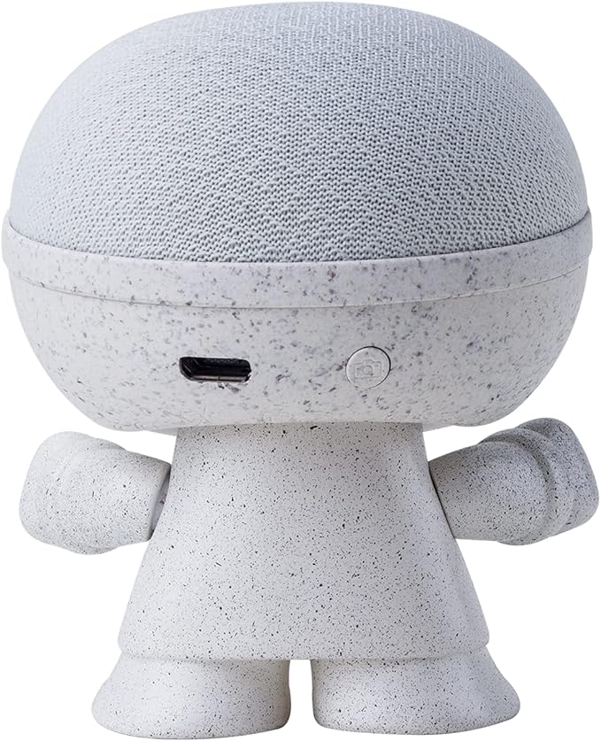 Xoopar Mini Xboy Portable Bluetooth Speaker – LED Light-Up – Powerful 360° Sound – Built-in Selfie Remote – Black