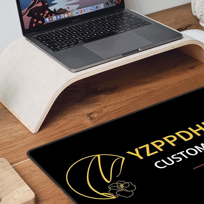 10 Pcs Custom Mousepad with Photo Logo Text, Bulk Mouse Pad Custom, Custom Desk Mat, Custom Mousepad Company, Precise Tracking, Great Gift for Men Boyfriend Husband, 16in*29.5in