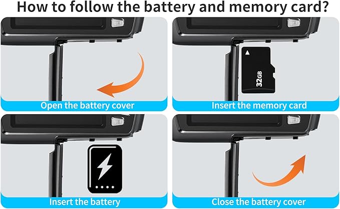 Digital Camera - 4K 48MP 10FT UHD Underwater Camera Snorkeling with 32GB Card, Waterproof Camera for Snorkeling Floatable, Point Shoot Digital Camera Gift for Boys Girls Kids