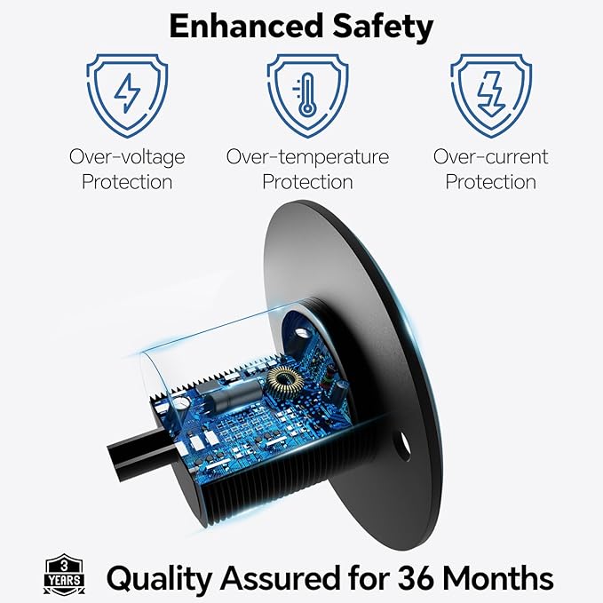 Acegoo RV USB Outlet All-Aluminum Type A + Type C Ports 12V/24V USB Charger, Recessed Mount 24W High-speed Charging Socket, PD3.0 & QC3.0 Fast Charger for Camper Trailer Van Car Boat Golf Cart (2Pcs)