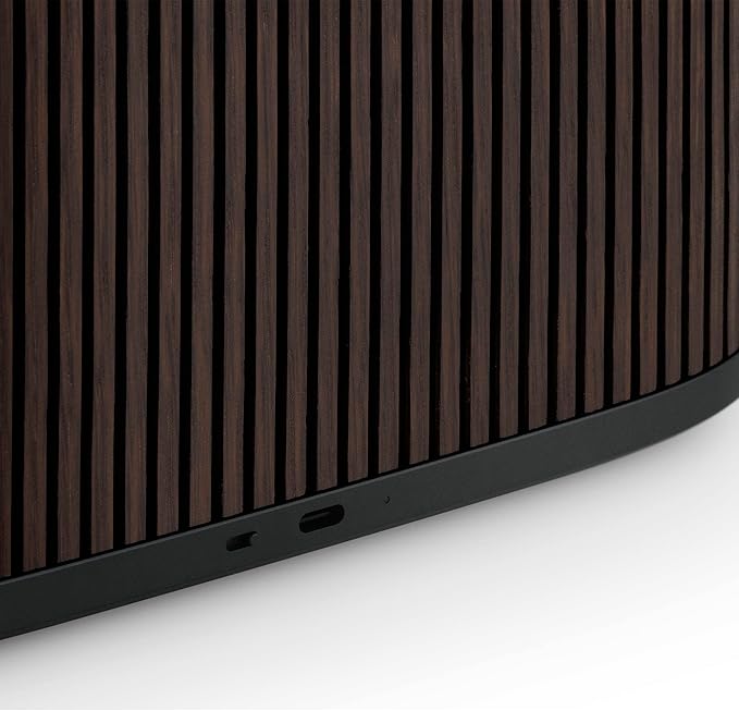 Bang & Olufsen Beosound A5 - Portable Bluetooth Speaker with Wi-Fi Connection, Carry-Strap, Dark Oak