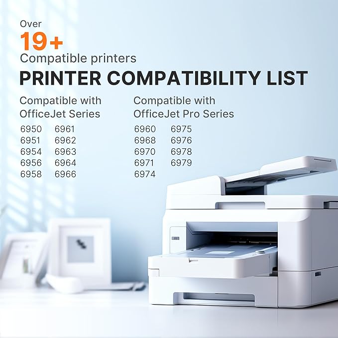 E-Z Ink Compatible 902 Ink for HP 902XL Black 2 Pack Replacement for 902XL Ink Cartridges for HP Printers to use with Officejet Pro 6978 6968 6970 6974 6975 6960 Officejet 6962 6958 6950 6954 6951