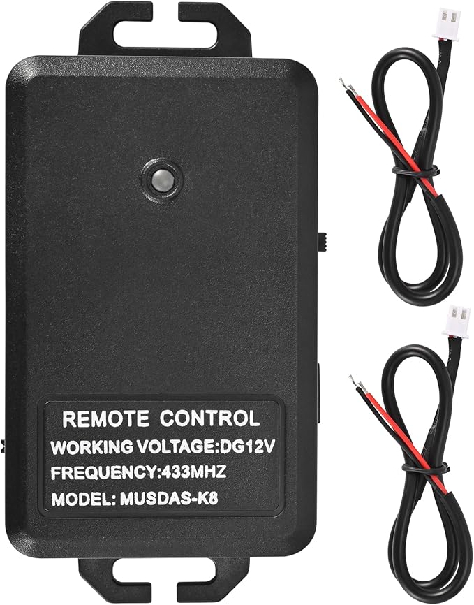 Access Control System with Remote Control – 600lbs Magnetic Door Lock Kit, 12V Fail Safe NC Mode, Secure & Easy DIY Installation for Smart Home Entry (K8-1200LBS Remote Control Lock Ki)