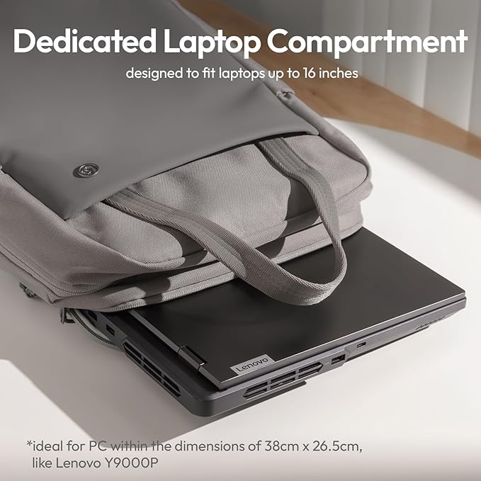 ULANZI F08 Camera Bag Lightweight, Professional Splash-proof Photography Camera Case Travel for Photographers Unisex Drone DSLR Mirrorless Camera Lens Tripod Holder 16'' Laptop-18L