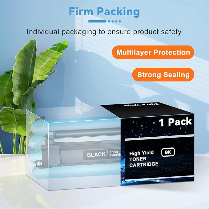 138A Toner Cartridge 1 Black with Chip Compatible for HP 138A W1380A Work with HP Laserjet Pro 3001dw 3001fdw 3001, MFP 3101fdw 3101 High Yeild Printer Toner Cartridge