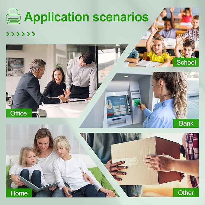 TK-5442 TK5442 Toner Cartridge Compatible TK-5442K TK-5442C TK-5442M TK-5442Y Replacement for Kyocera ECOSYS MA2100cwfx and PA2100cwx Model Laser Printer(4Packs BCMY )