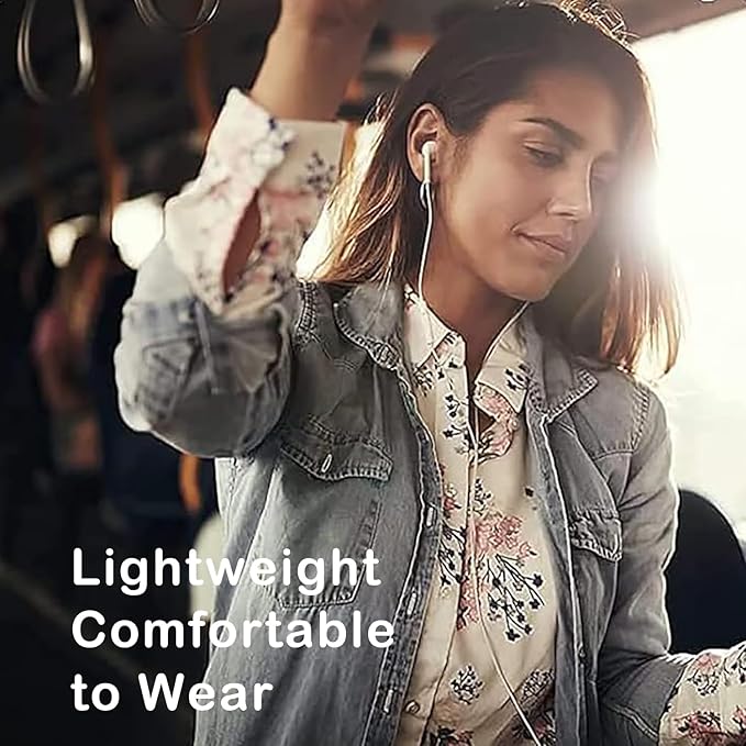 2 Pack of USB C Headphones [MFi Certified] for iPhone 16 15 Pro Max Plus iPad Pro,USB Type C Earphones with Microphone & Volume Control,HiFi Stereo Wired USB Earbuds Noise Cancelling for Galaxy