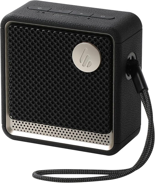 Edifier ES20 Portable Bluetooth Speaker with IP67 Waterproof & Dustproof, 15 Hours Playtime, Wireless Connectivity for Home Office Outdoor (Black)