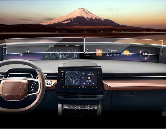 SXCY 2PCS for 2024 2025 2026 Lincoln Nautilus Screen Protector [Tempered Glass, Front Display Apart] for Lincoln Nautilus Accessories 2024 2025 2026 Nautilus Screen